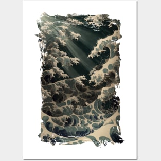 Great Wave Off Kanagawa Posters and Art